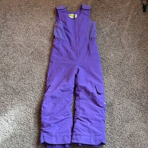 Boulder Gear Purple Kids Snow Bib